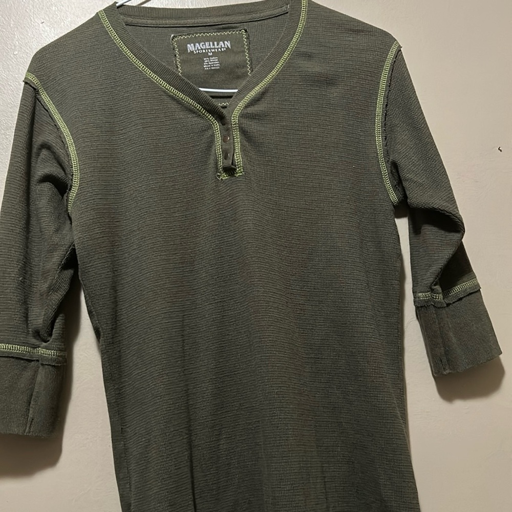 bella swan y2k 3/4 sleeve henley